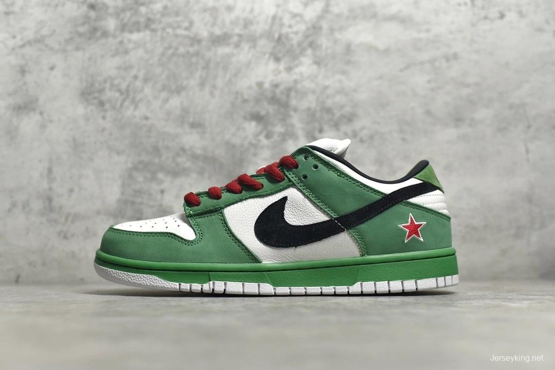 NK Dunk SB Low Heineken