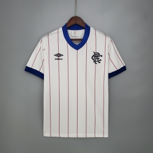 Retro Rangers 82/83 away Soccer Jersey