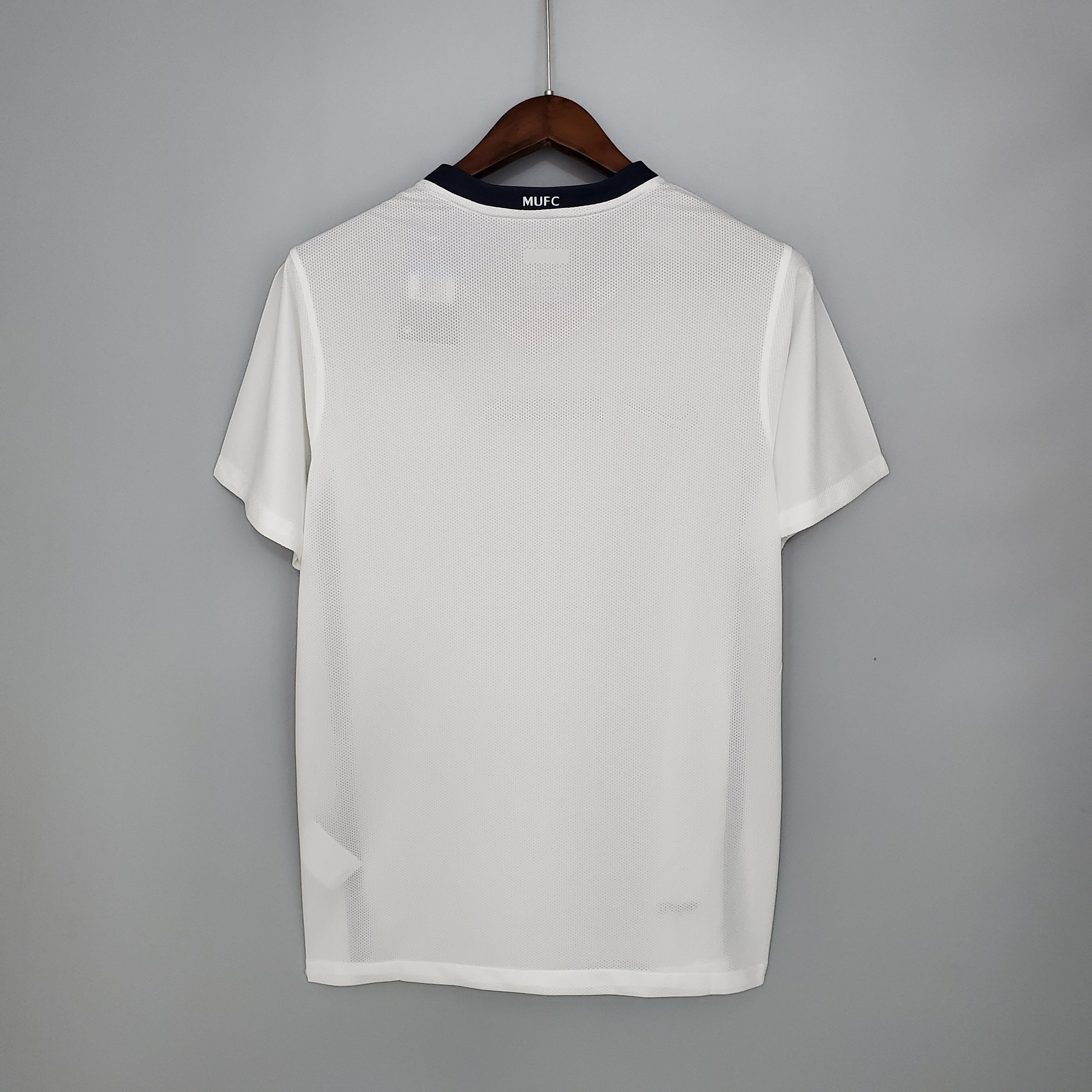 Retro Manchester United 08/09 League Edition away White Soccer Jersey