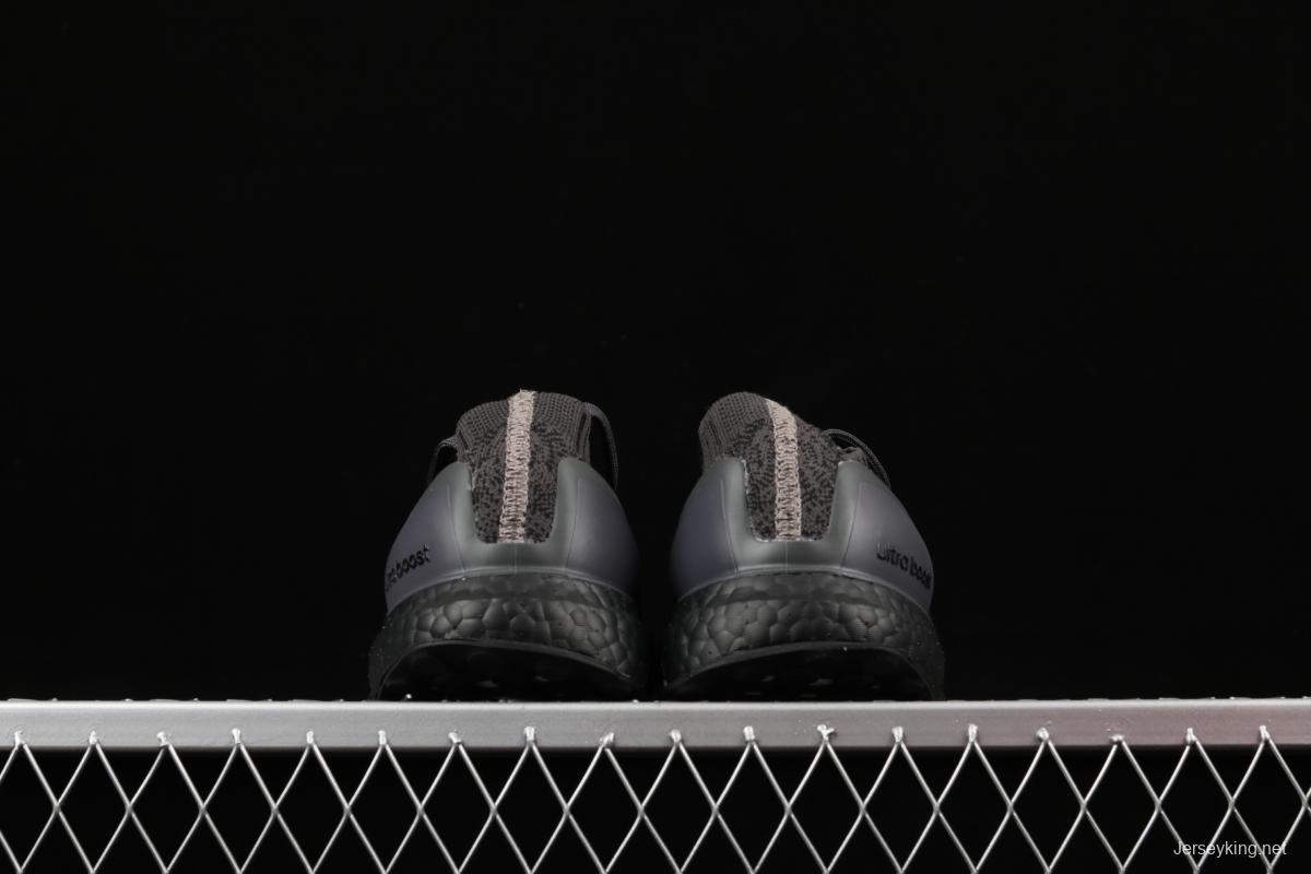 Adidas Ultra Boost Uncaged LTD Triple Black BA7996 socks and shoes