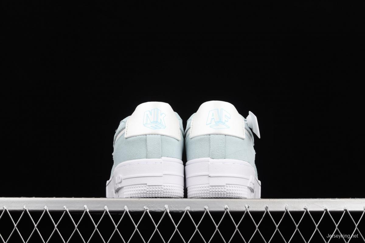 NIKE Air Force 1 Pixel deconstructing wind low-top casual board shoes DH3855-400