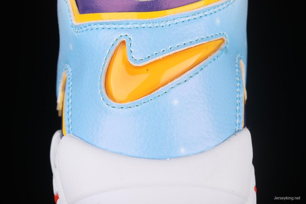 NIKE Air More Uptempo 96 QS Pippen original series classic high street leisure sports basketball shoes DD9223-100