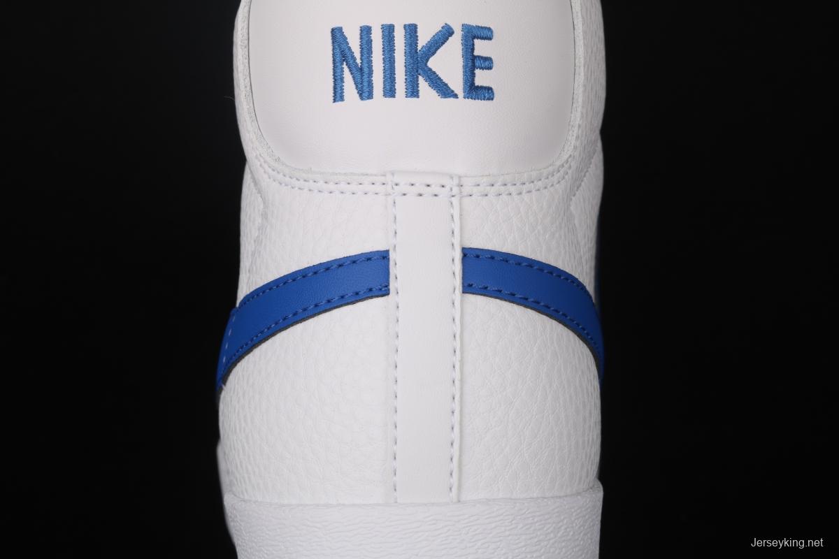 NIKE Blazer Mid Retro trailblazer leather high-top leisure sports board shoes 845054-100