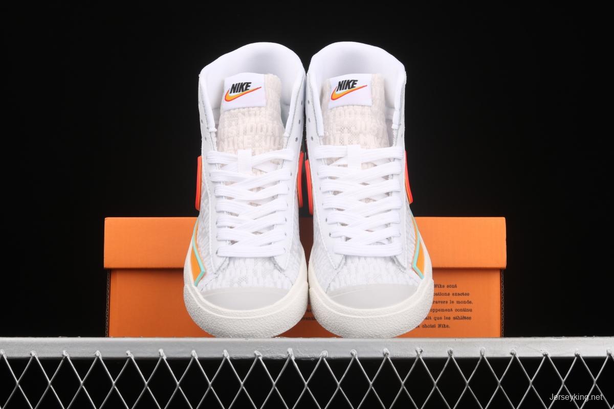 NIKE Blazer Mid'77 Vintage Have A Good Game video game pixel League of Legends Trail Blazers high-top casual board shoes DC1746-100