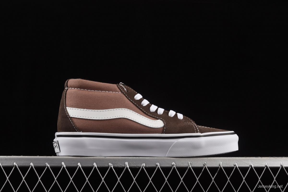 Vault by Vans x JJJJound high-end joint series of suede canvas retro China leisure board shoes VN0A7TNH2D7