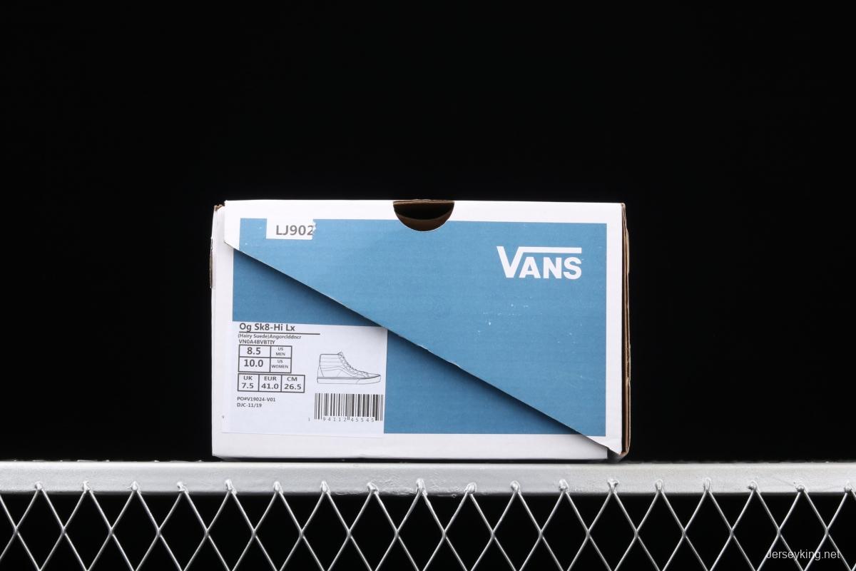 Vans Vault OG SK8-Hi Lx Vansky top casual board shoes VN0A4BVBTIY