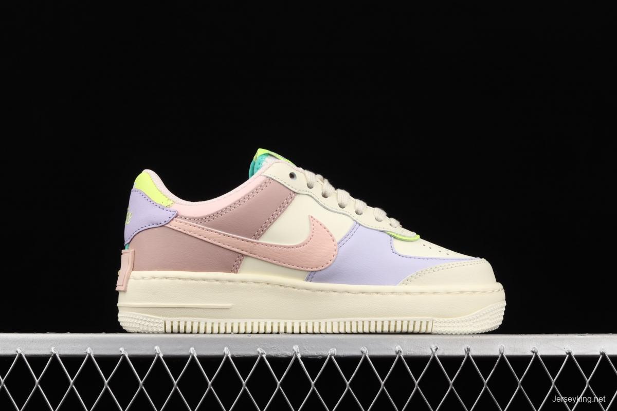 NIKE Air Force 1 ShAdidasow light weight heightened low-top 100-board shoes CI0919-700