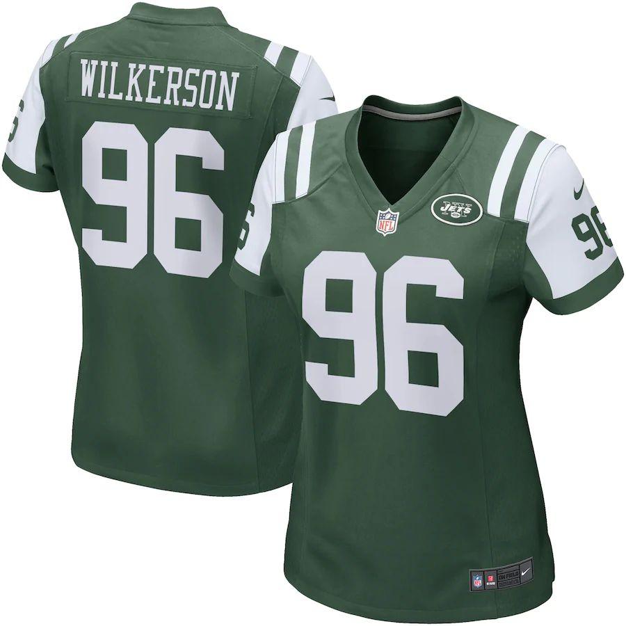 Women's Muhammad Wilkerson Green Player Limited Team Jersey