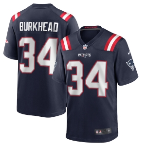 Men's Rex Burkhead Navy Player Limited Team Jersey