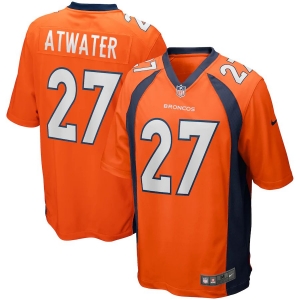 Men's Steve Atwater Orange Retired Player Limited Team Jersey