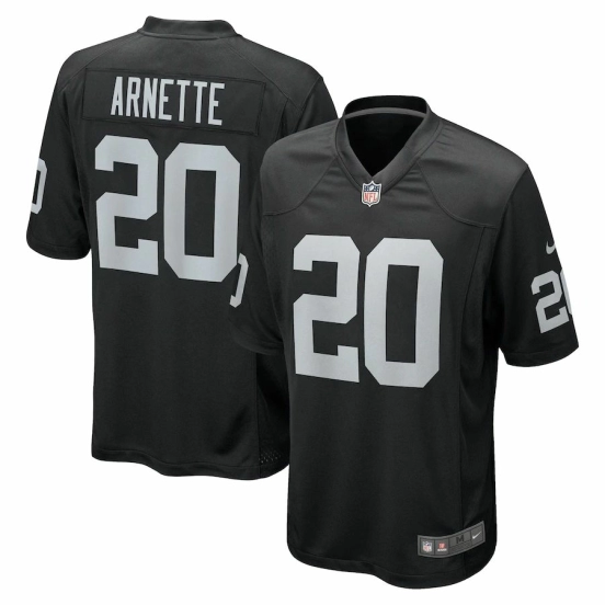 Men's Damon Arnette Black 2020 Draft First Round Pick Player Limited Team Jersey