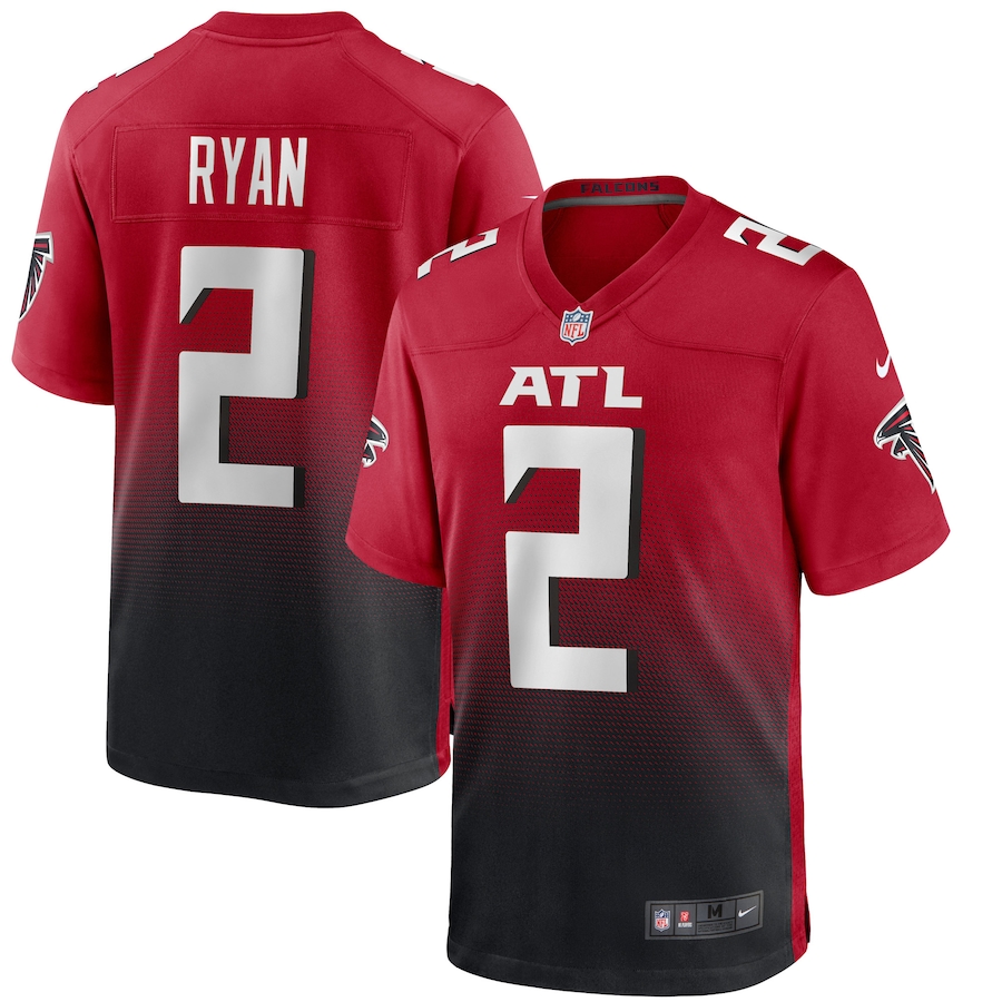 Men's Matt Ryan Red 2nd Alternate Player Limited Team Jersey