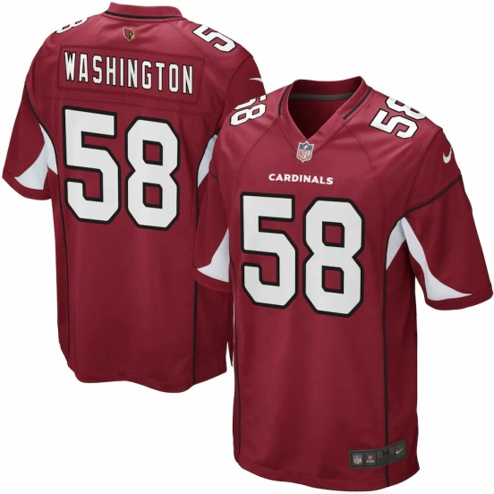 Mens Daryl Washington Cardinal Player Limited Team Jersey
