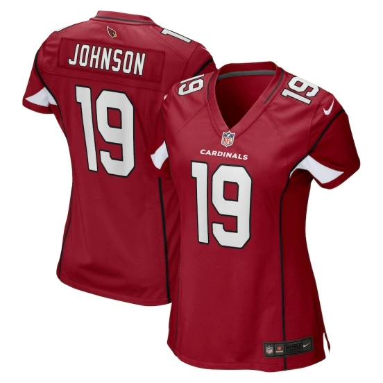 Women's KeeSean Johnson Cardinal Player Limited Team Jersey