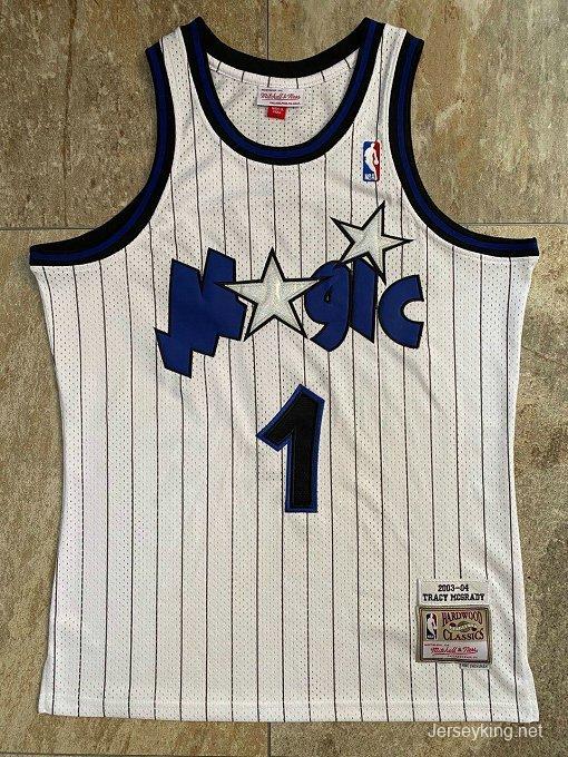 Men's Tracy McGrady White Retro Classic Team Jersey