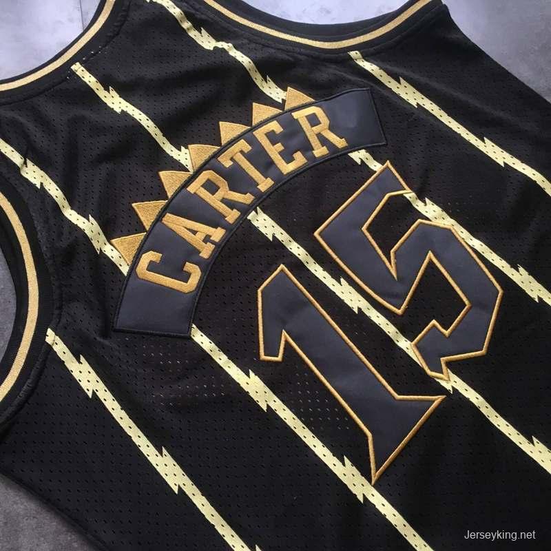 Men's Vince Carter Black Retro Classic Team Jersey