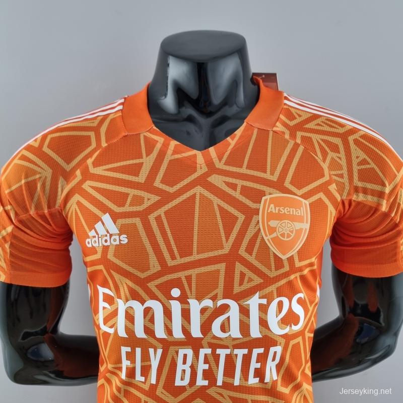 Player Version 22/23 Arsenal Orange Goalkeeper