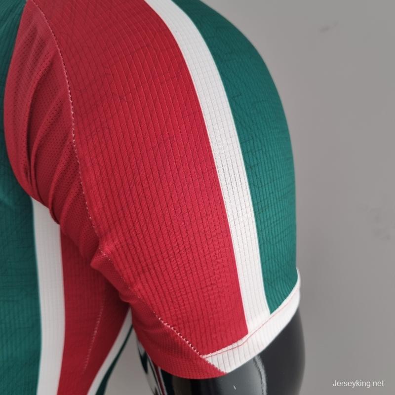 Player Version 22/23 Fluminense Home  Soccer Jersey