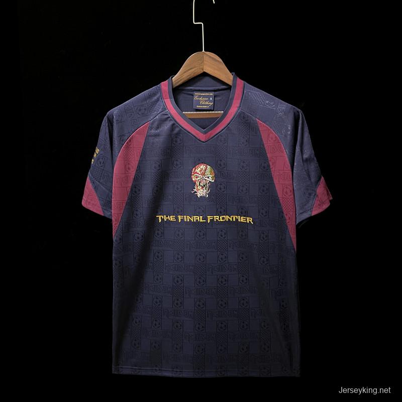 Retro 2010 West Ham Iron Maiden Home Soccer Jersey