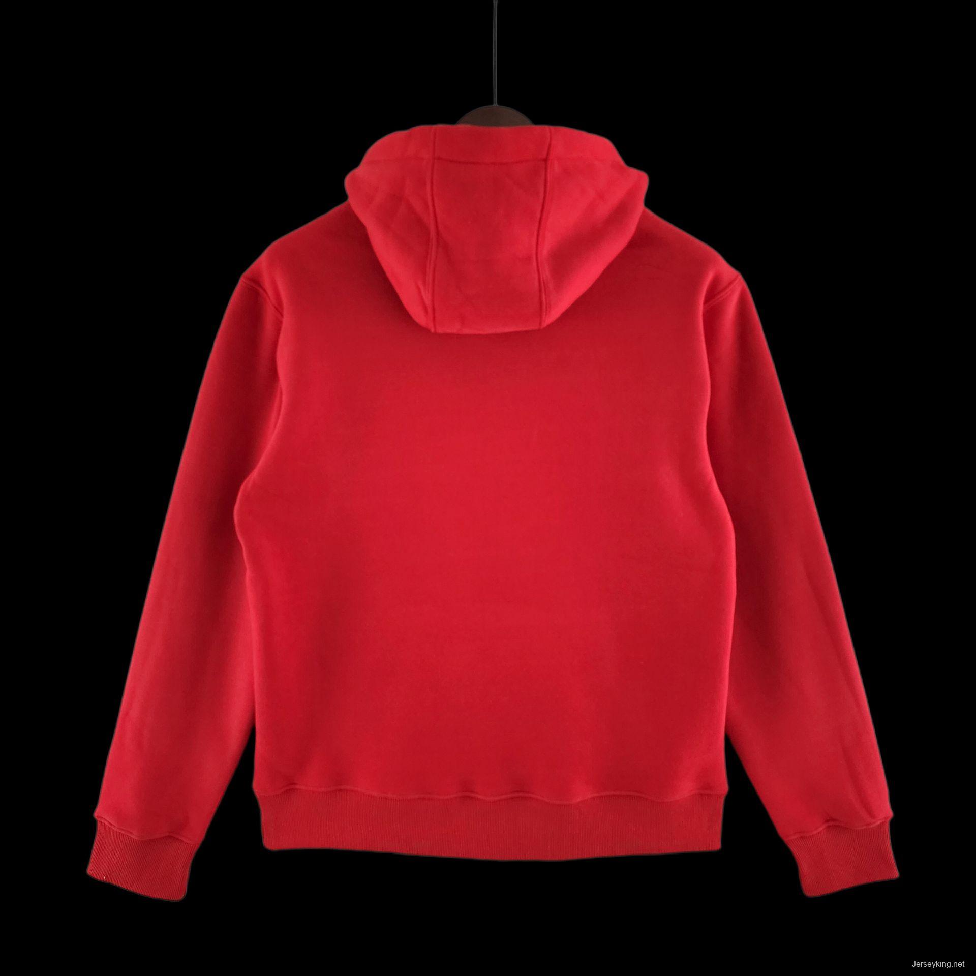 2022 Flamengo Hoodie Red