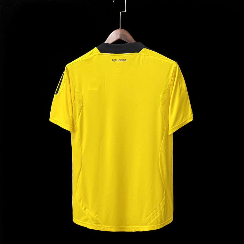 Retro 11/12 Real Madrid Goalkeeper Yellow Jersey