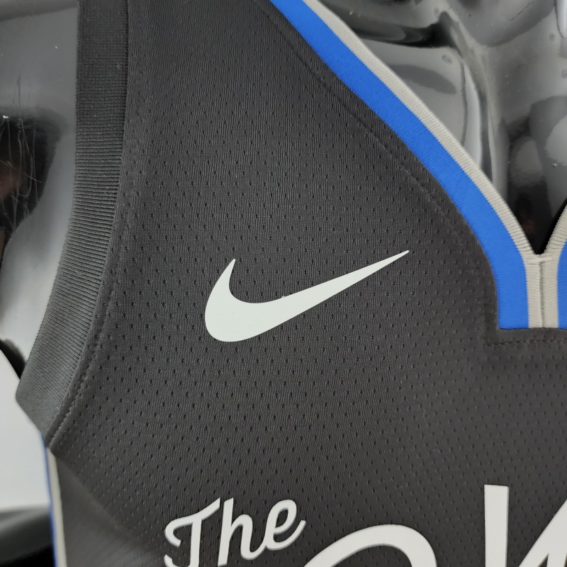 2020 POOLE#3 Warriors City Edition Black &amp; Grey NBA Jersey