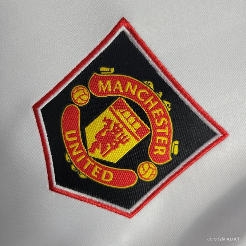 22/23 Long Sleeves Manchester United Away Soccer Jersey