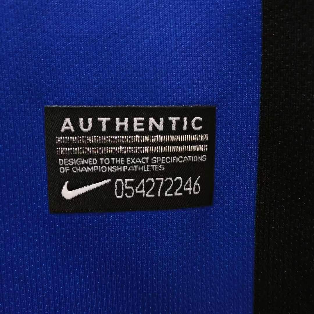 Retro 08/09 Inter Milan Home Champions Version Soccer Jersey