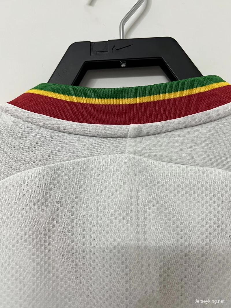 Retro 2002 Senegal White Jersey