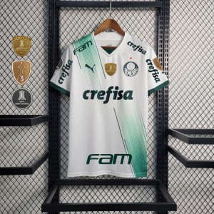 23/24 Palmeiras Away Jersey +With Full Sponsors+Patches