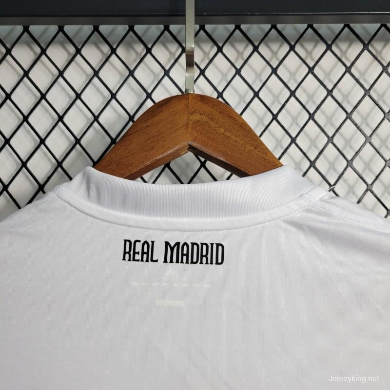 Retro Long Sleeve 10-11 Real Madrid Home Jersey