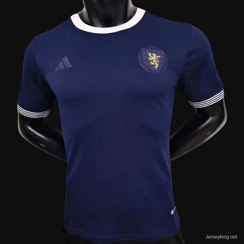 Player Version 2023 Scotland 150 Years Anniversary Navy Jersey