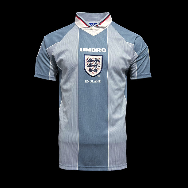 Retro 1996 England Away Soccer Jersey