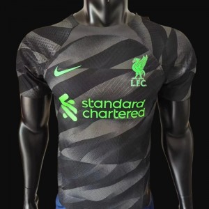 Player Version 23/24 Liverpool Black Goalkeeper Jersey