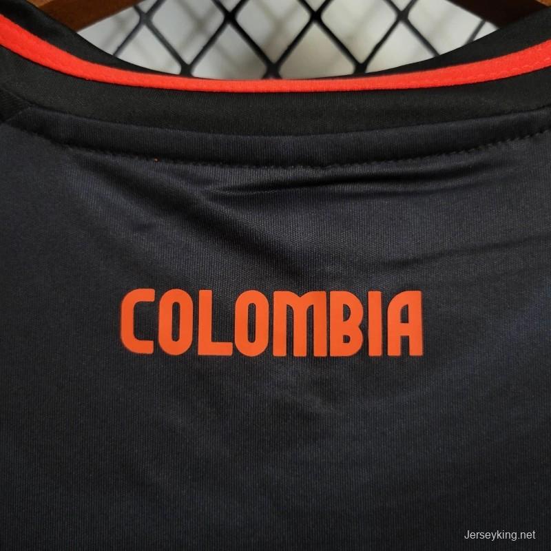 2024 Colombia Away Black Jersey