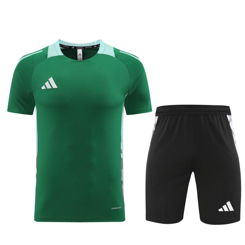 24/25 Adidas Green Short Sleeve Jersey+Shorts