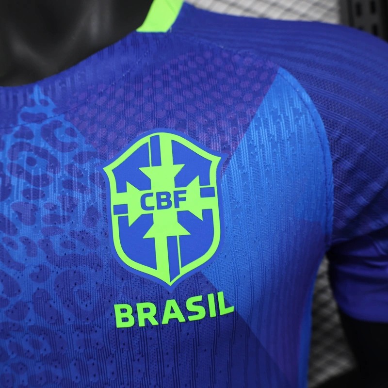 25/26 Player Version Brazil Blue Jersey