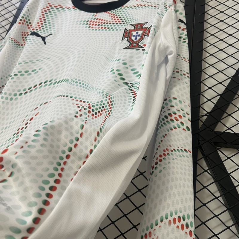 2025 Long Sleeve Portugal Away Jersey