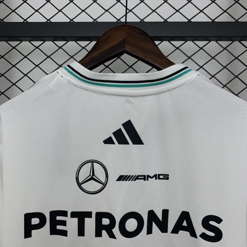 2025 F1 Formula AMG White T-Shirt