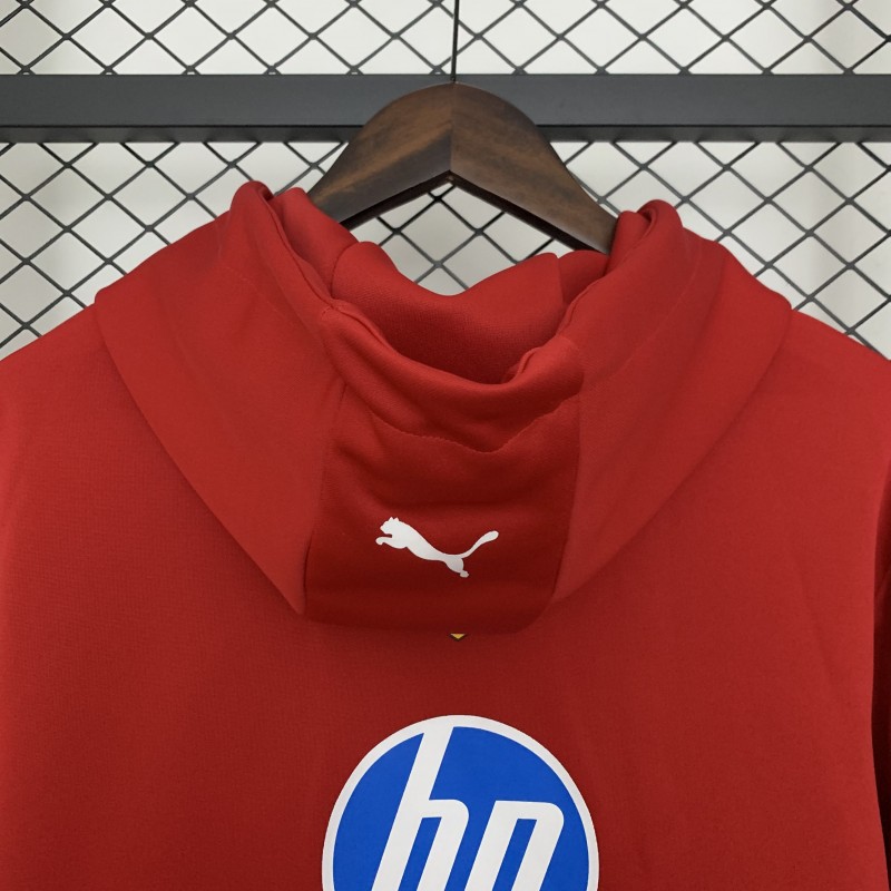 2025 F1 Formula Farrari Red Hoodie