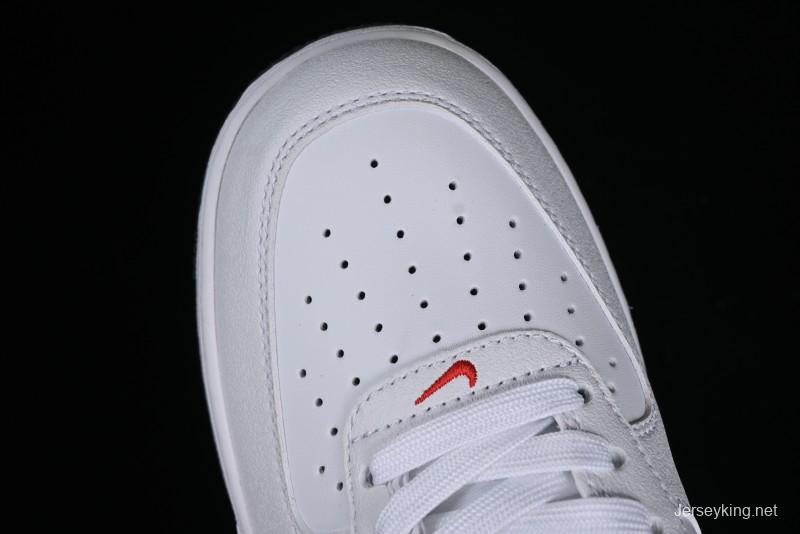 Nike Air Force 1 '07 Low Casual Sneakers with Full-Length Air Cushion - FQ4118-001