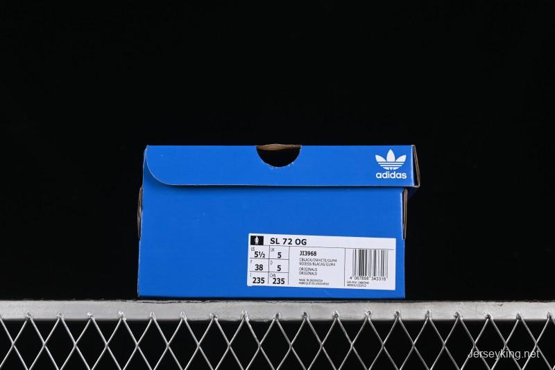Adidas Originals SL 72 OG Retro Running Shoes with Ecotex Tongue and EVA Midsole - JI3968