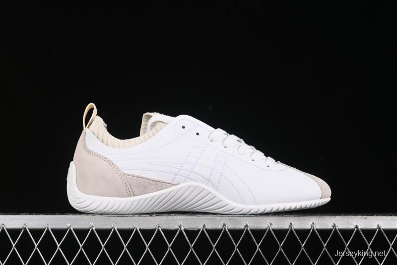Onitsuka Tiger Sclaw Low-Top Lifestyle Casual Shoes with Comfortable Slip-Resistant Durable Design - 1183B969-101