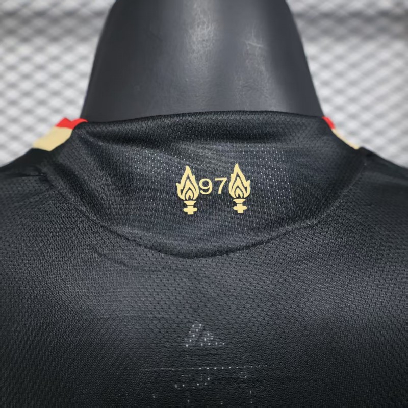 Player Version 25/26 Liverpool Third Black Jersey