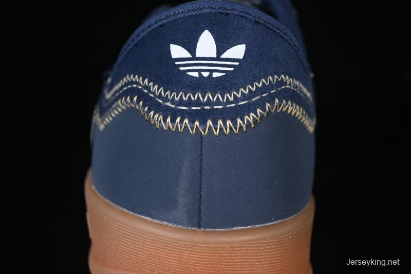 Adidas Clot x Originals Gazelle Indoor Retro Casual Slip-Resistant Wear-Resistant Low-Top Sneakers - IH3725