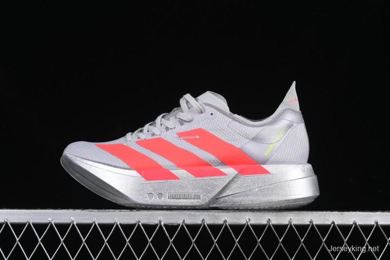 Adidas Adizero Adios 4 M Running Shoes Lightweight Breathable Low-Top - JR6372