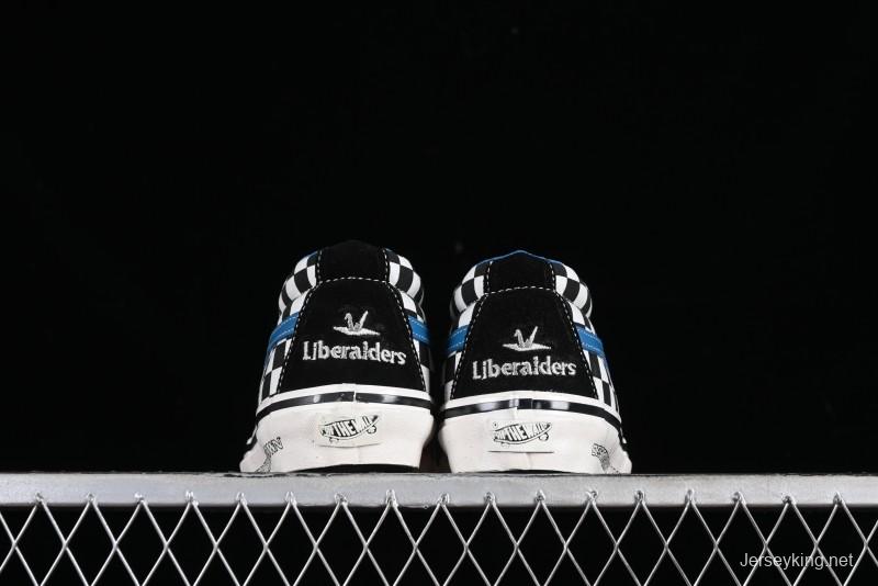 Vans SK8-Mid x Liberaiders Origami Checkerboard Mid-Top Casual Skate Shoes - VN0A3TKNQXH