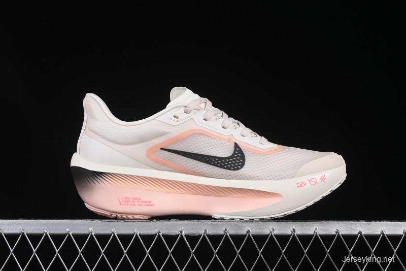 Nike Zoom Fly 6 Lightweight Responsive Running Shoes with Flyknit and React Technology - FN8455-102