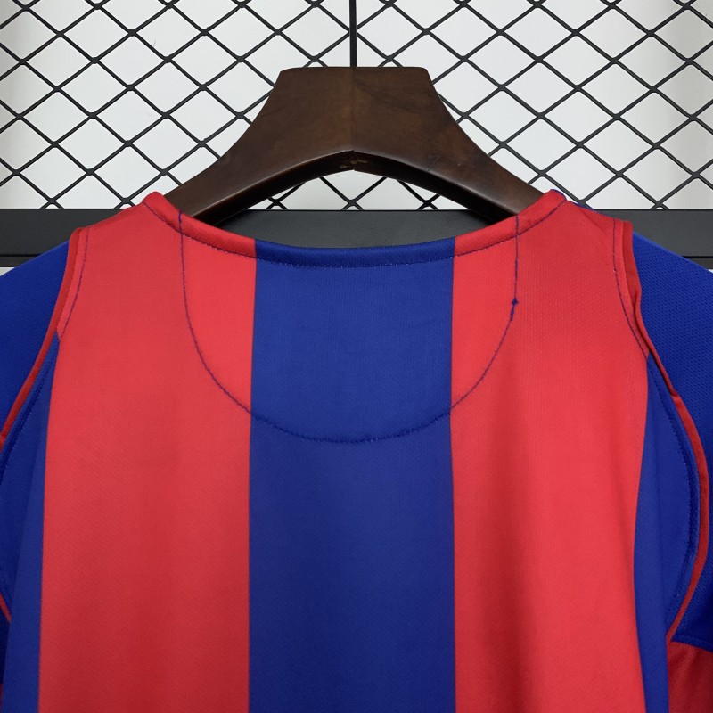 04/05 Retro Barcelona Home Jersey