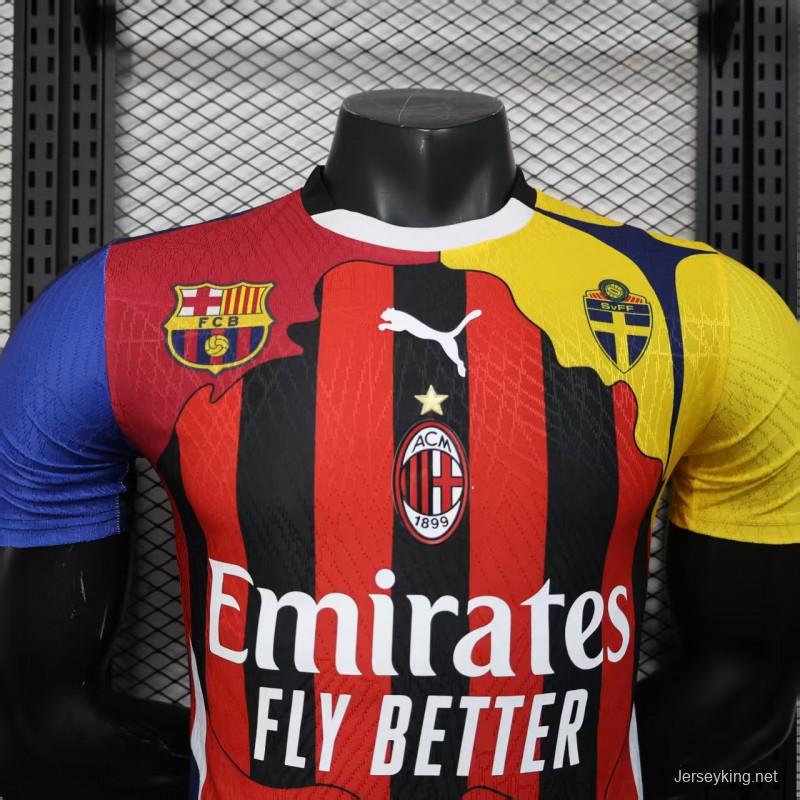 Player Version 25/26 AC Milan Ibrahimović Special Jersey